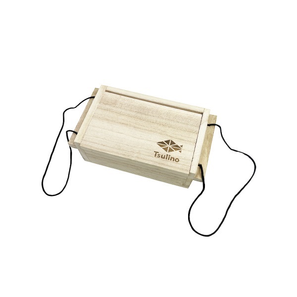 活きエサが長持ちする木製エサ箱(M)